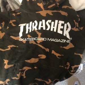 Thrasher army hoodie